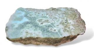 Larimar přírodní, váha 306g (Vel.9,5x6,8x3,3cm)