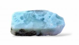 Larimar přírodní výběrový, váha 31,72g (Vel.5x2,6x1cm)