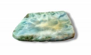 Larimar přírodní výběrový, váha 47,31 g (Vel.6x3,5x0,9cm)