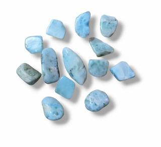 Larimar směs 10g ,vel.0,5-1,2cm (foto na obrázku je 10g)