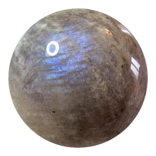 Měsíční kámen (adulár) koule vel. 6,3cm (váha 0,370kg, KUPUJETE TENTO KUS)