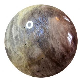 Měsíční kámen (adulár) koule vel.6,4cm (váha 0,394kg)
