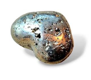 Pyrit srdce ,váha 0,089kg (vel.4,4x3,4x2,4cm)