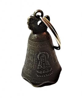 Zvonek pro štěstí z kovu malý (Vel. 5 x 3 cm)