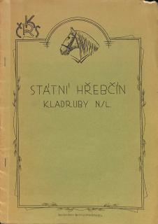 Státní hřebčín Kladruby nad Labem (digitalizováno do PDF)