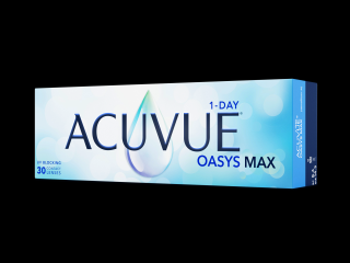 Acuvue Oasys Max 1-Day (30 čoček) Dioptrie - sph: +4,75, Průměr - DIA: 14,3, Zakřivení - B.C.: 9,0