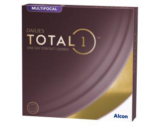 Dailies Total 1 Multifocal (90 čoček) Addice: LO (max add +1,25), Dioptrie - sph: -0,25