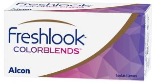 FreshLook ColorBlends - nedioptrické (2 čočky) Barevná varianta: Amethyst, Dioptrie - sph: +0,00, Zakřivení - B.C.: 8,6