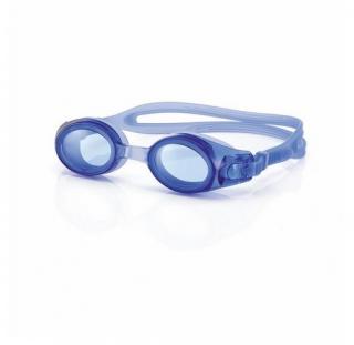 Plavecké brýle pro dospělé - dioptrické Barva: tmavě modrá + modré čočky, Dioptrie - Levé oko: -1,00, Dioptrie - Pravé oko: -2,00