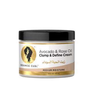 Bounce Curl Avocado & Rose Oil Clump and Define Cream - jemný stylingový krém