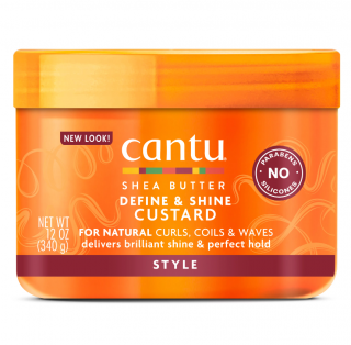 Cantu Shea Butter Hair Define & Shine Custard - hydratační stylingový krém-gel