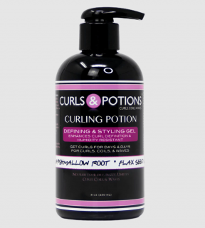 Curls & Potions Curling Potion Defining & Styling Gel - gel do každého počasí