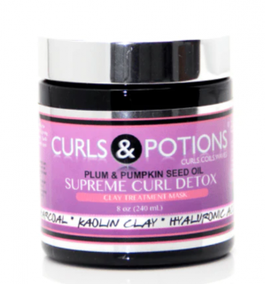 Curls & Potions Supreme Curl Detox - detoxikační maska