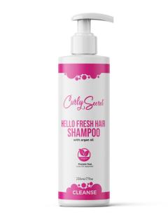 Curly Secret Hello Fresh Hair Shampoo - lehký výživný šampon