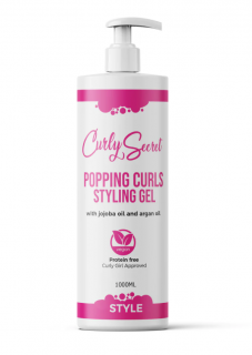 Curly Secret Popping Curls Styling Gel - 1000 ml