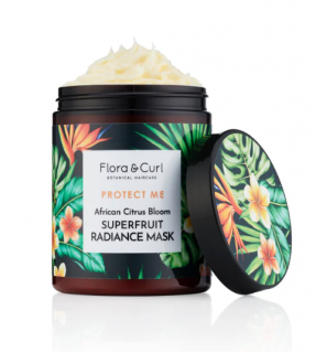 Flora Curl African Citrus Bloom Superfruit Radiance Mask - hydratační maska