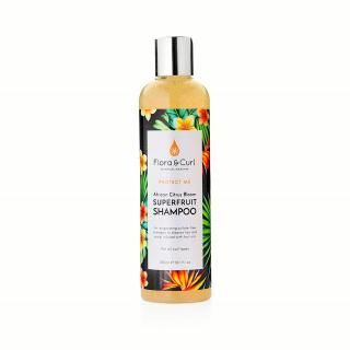Flora Curl African Citrus Superfruit Shampoo - osvěžující proteinový šampon
