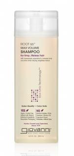 Giovanni Root 66 Max Volume Shampoo - objemový šampon pro jemné vlasy