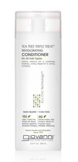 Giovanni Tea Tree Triple Treat Conditioner - kondicionér pro citlivou pokožku hlavy