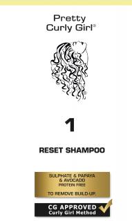 Pretty Curly Girl Reset Shampoo - šampon pro final wash