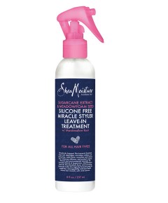 Shea Moisture Sugar Cane Silicone Free Miracle Styler Leave In Treatment - bezoplachová péče