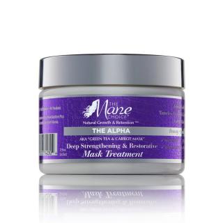 The Mane Choice The Alpha Green Tea & Carrot Deep Strengthening & Restorative Treatment Mask - hloubkově hydratační maska pro jemné vlasy