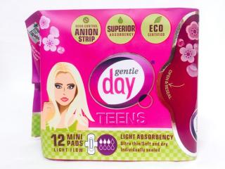 Gentle Day® hygienické aniónové vložky TEENS Mini denní 12 ks