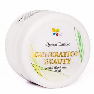 Queen Euniké Generation Beauty jemný tělový krém 100 ml