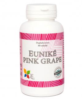 Queen Eunike PINK GRAPE 60 tbl (Přírodní zabiják 800 druhů virů a bakterií. Biologicky aktivní, účinnost zvýšena mikronizací.)