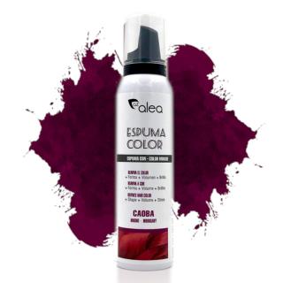 Alea Espuma Color barevná tužící pěna na vlasy MAHAGON 150 ml