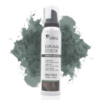 Alea Espuma Color barevná tužící pěna na vlasy ŠEDÁ PERLA 150 ml