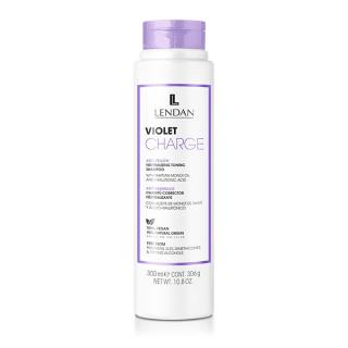 Lendan Violet Charge tónující šampón pro blond vlasy 300 ml
