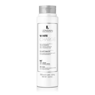 Lendan White Charge tónující šampón pro blond vlasy 300 ml