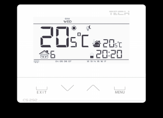 Pokojový termostat TECH ST-292 V3 CS   (S týdenním programem, podsvícením)