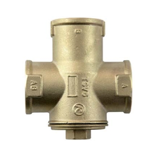 REGULUS TSV5B 45°C 32mm (5/4 coul) (Třícestný ventil - termostatický)