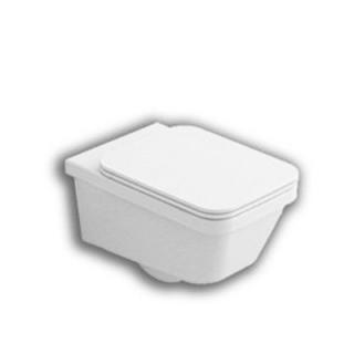 Hatria Erika Pro Q Závěsné WC se sedátkem SoftClose, 345x530 mm, bílá, YXJ0
