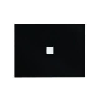 Hopa NOX Black Sprchová vanička z litého mramoru obdélníková 100x80 cm, černá, VANKNOX1080CC