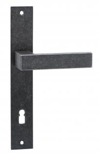 Cobra dveřní kování BADEN (kované) Provedení: BB (pokojový klíč), Rozteč: 72 mm