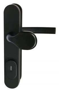 RICHTER Bezpečnostní kování R.701.ZB.CE.TB4 (černá) Rozteč: 92 mm