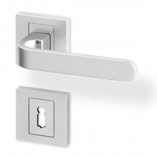 ACT dveřní kování FOLOS R HR KK (matný nikl) Provedení: BB - klika/klika s otvorem pro pokojový klíč