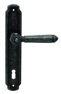 Cobra dveřní kování Atlantis rustikal Provedení: BB - klika/klika s otvorem pro pokojový klíč, Rozteč: 72 mm