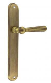 Cobra Dveřní kování Gazelle (bronz česaný) Provedení: BB - klika/klika s otvorem pro pokojový klíč, Rozteč: 72 mm
