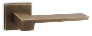 Cobra Kování Model 1535 (mosaz antik) Provedení: BB - klika/klika s otvorem pro pokojový klíč