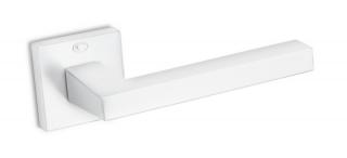 Cobra Kování Model 865 (matná bílá) Provedení: WC - klika/klika s otvorem pro WC, koupelna