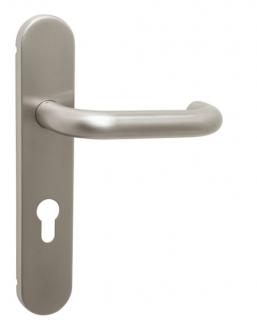 MP dveřní kování COSLAN SPECIÁL-SOD (nerez) Rozteč: 72 mm, Varianta: BB = klika/klika s otvorem pro pokojový (dózický) klíč