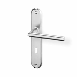 ACT dveřní kování DORA OV ECO (nerez) Provedení: BB (klika/klika, dózický klíč), Rozteč: 72 mm