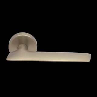 Cobra dveřní kování CLEMENTIA R (matný nikl) Provedení: WC (samostatná rozeta, WC sada)