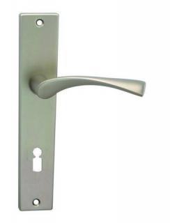 Cobra dveřní kování GIUSSY (hliník) Povrch (elox): F4 (bronzový elox), Provedení: BB (klika/klika, dózický klíč), Rozteč: 72 mm