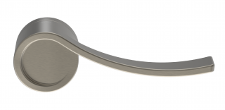 Cobra dveřní kování VULCANUS (matný nikl) Provedení: BB (samostatná rozeta, pro pokojový klíč)