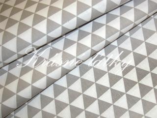 Trojúhelníky š.160cm 100%bavlna 130gr m2,hladké příjmné plátno